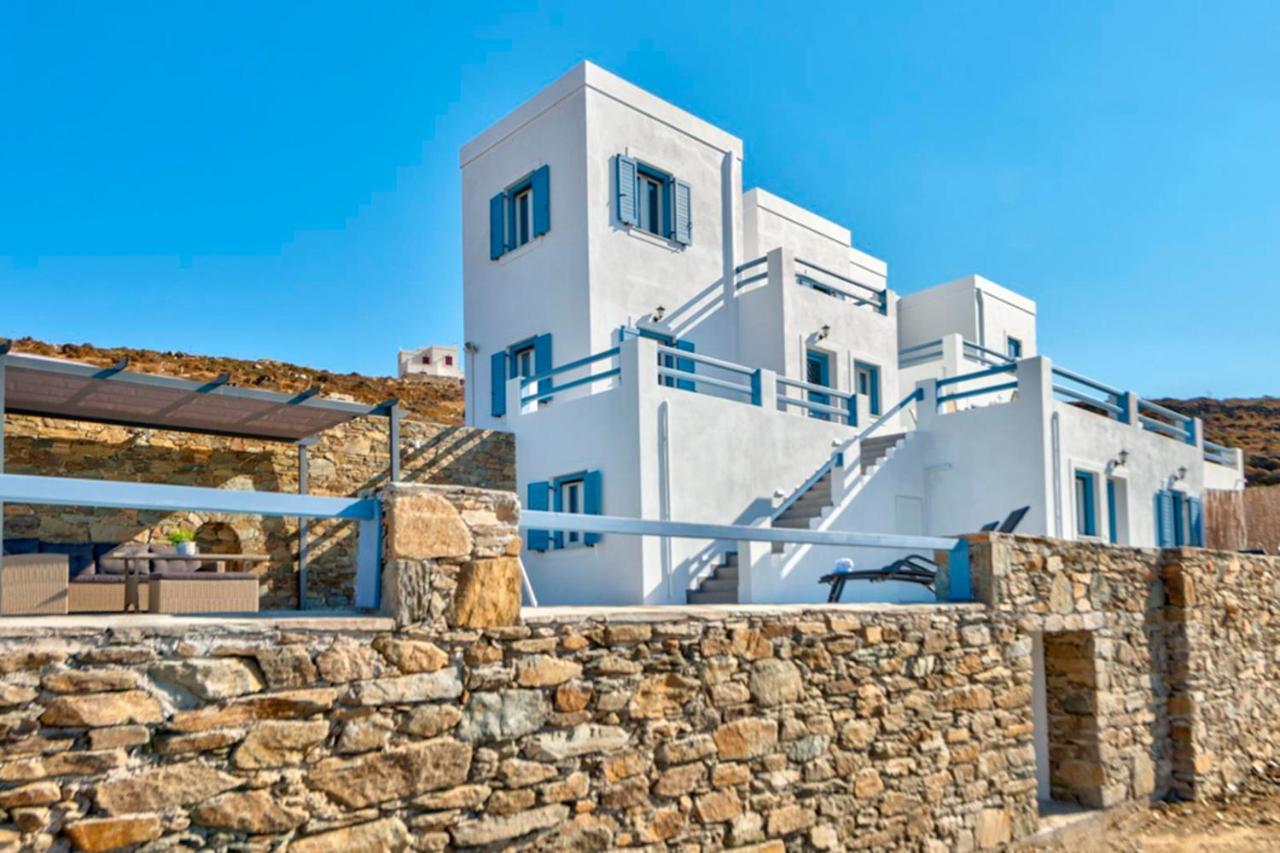 Vila Oceania House With Sea View Posidhonía Exteriér fotografie