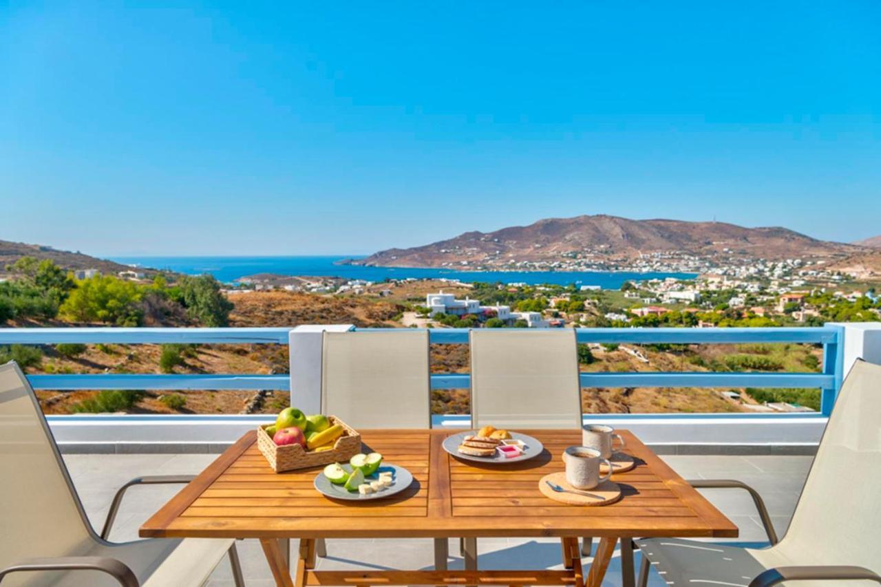 Vila Oceania House With Sea View Posidhonía Exteriér fotografie