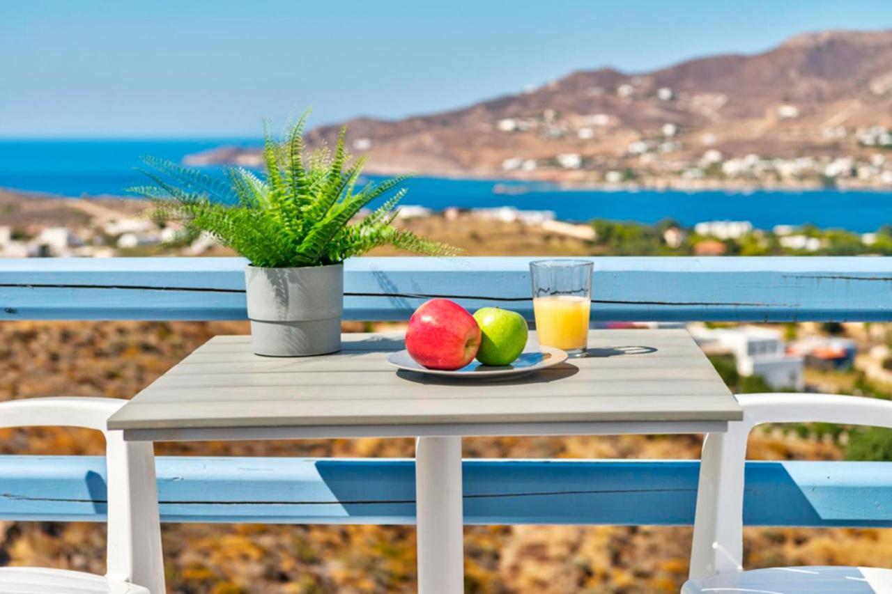 Vila Oceania House With Sea View Posidhonía Exteriér fotografie