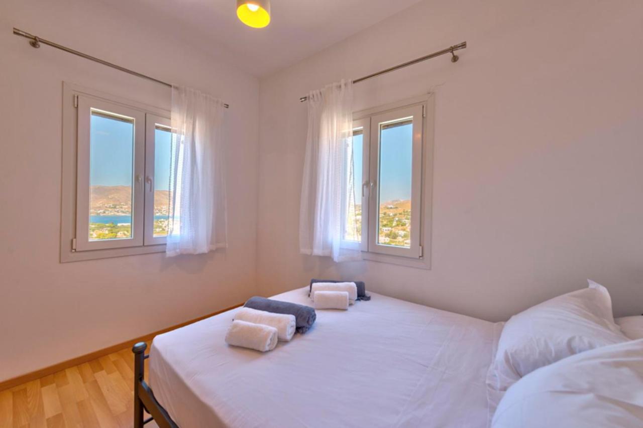 Vila Oceania House With Sea View Posidhonía Exteriér fotografie