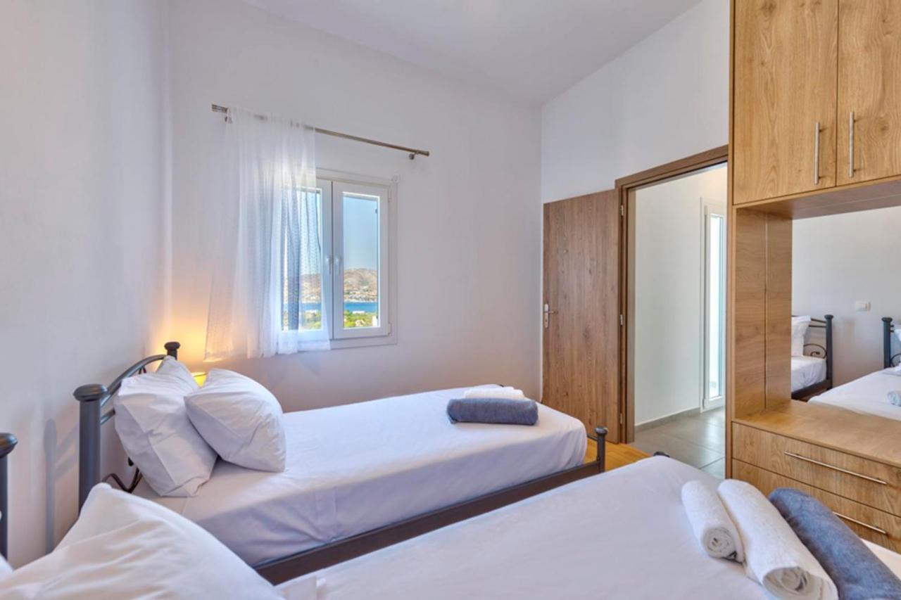 Vila Oceania House With Sea View Posidhonía Exteriér fotografie